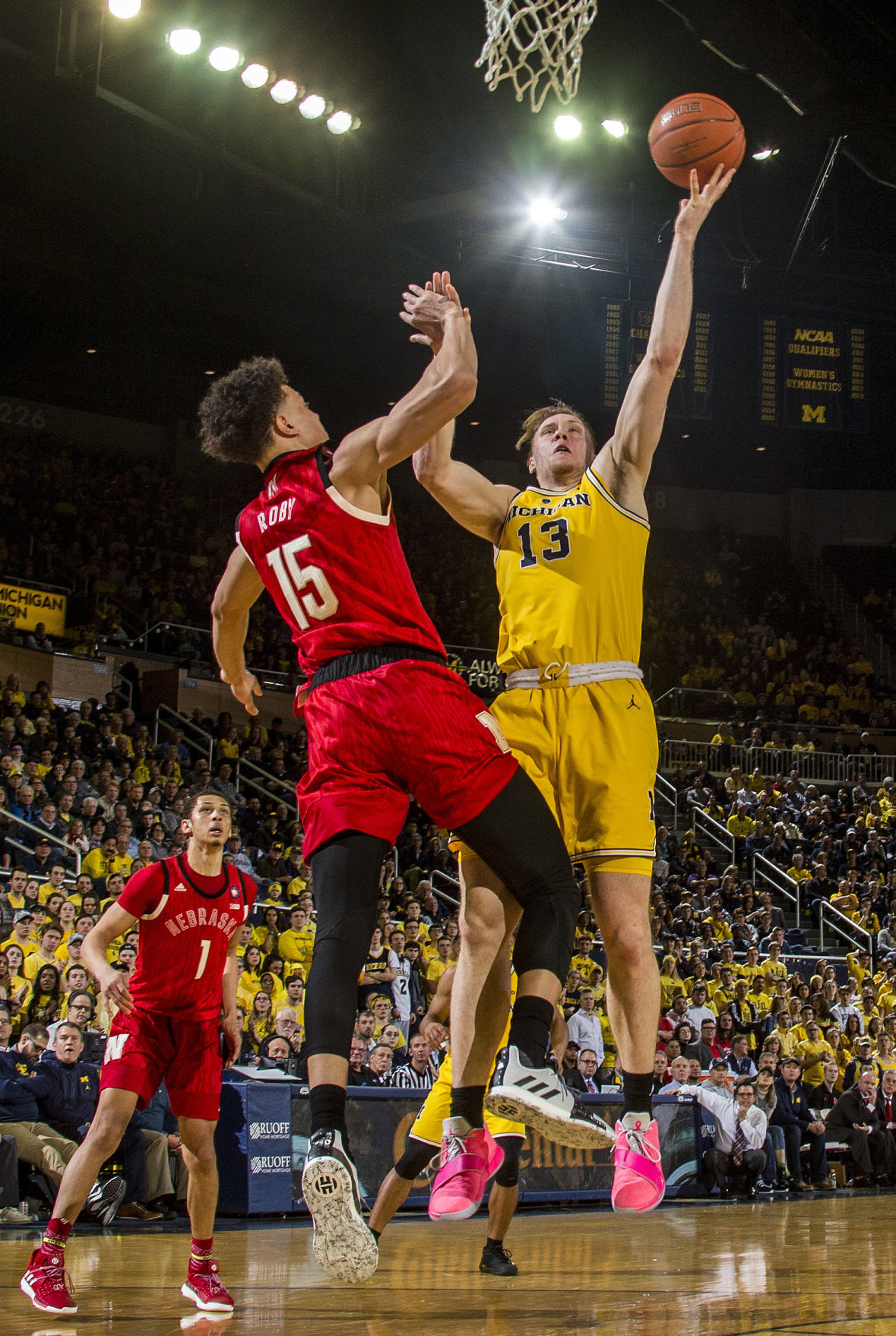 Nebraska Michigan Basketball